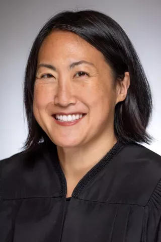 Official portrait of U.S. District Judge Rita F. Lin, who granted Anthropic's preliminary injunction