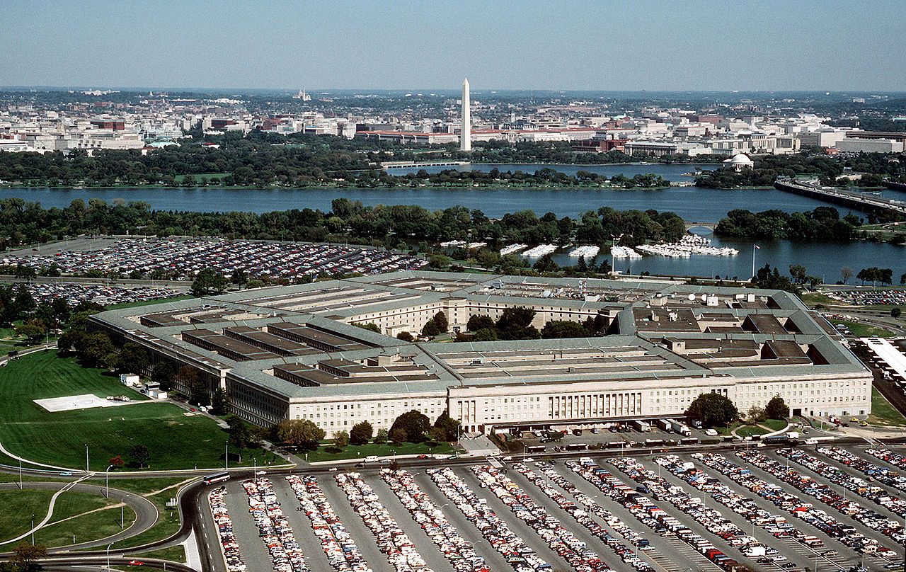 The Pentagon building, headquarters of the newly renamed Department of War